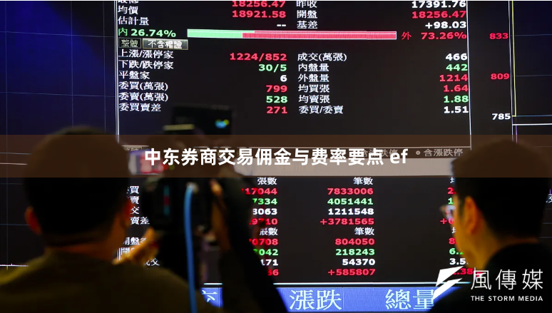 中东券商交易佣金与费率要点 ef